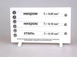 Прибор для демонстрации зависимости сопротивления проводника от его длины, сечения и материала - fgospostavki.ru - Петропавловск-Камчатский