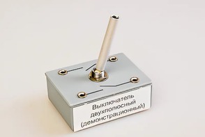 Выключатель двухполюсный (демонстрационный) - fgospostavki.ru - Петропавловск-Камчатский