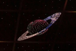 Потолок "Звездное небо с анимационным фибероптическим эффектом сатурн" - fgospostavki.ru - Петропавловск-Камчатский