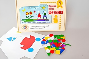 Игровой набор Фребеля "Конструктор плоскостной-1" (Серия "Эксперимент") - fgospostavki.ru - Петропавловск-Камчатский