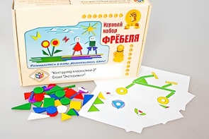 Игровой набор Фребеля "Конструктор плоскостной-2" (Серия "Эксперимент") - fgospostavki.ru - Петропавловск-Камчатский