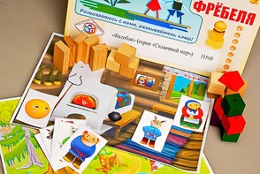 Игровой набор Фребеля "Колобок" (серия "Сказочный мир". Выпуск 1) - fgospostavki.ru - Петропавловск-Камчатский