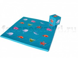 Игровой мат "Море" с кубиком - fgospostavki.ru - Петропавловск-Камчатский