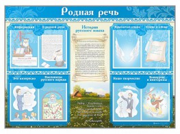 Стенд-уголок "Родная речь" - fgospostavki.ru - Петропавловск-Камчатский