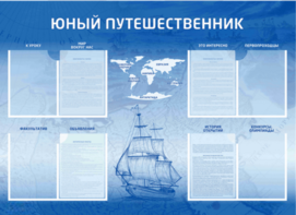 Стенд-уголок "Юный путешественник" - fgospostavki.ru - Петропавловск-Камчатский
