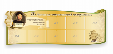 Стенд резной "Из дальних странствий возвратясь" - fgospostavki.ru - Петропавловск-Камчатский