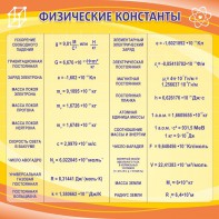 Стенд "Физические константы" - fgospostavki.ru - Петропавловск-Камчатский