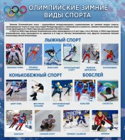 Стенд "Олимпийские зимние виды спорта" - fgospostavki.ru - Петропавловск-Камчатский