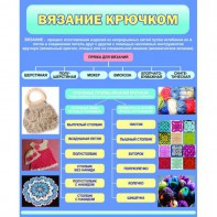 Стенд "Вязание крючком" - fgospostavki.ru - Петропавловск-Камчатский