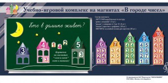 "В городе чисел". Для лучшего понимания и запоминания состава чисел первого десятка - fgospostavki.ru - Петропавловск-Камчатский