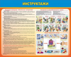 Стенд "Инструктажи" - fgospostavki.ru - Петропавловск-Камчатский