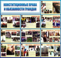 Стенд "Конституционные права и обязанности граждан" - fgospostavki.ru - Петропавловск-Камчатский