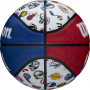 Мяч баскетбольный Wilson NBA All Team (размер 7, резина, тренировочный) - fgospostavki.ru - Петропавловск-Камчатский