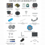 Robo kit DIYGO Мобильный робот с колесами всенаправленного движения - fgospostavki.ru - Петропавловск-Камчатский